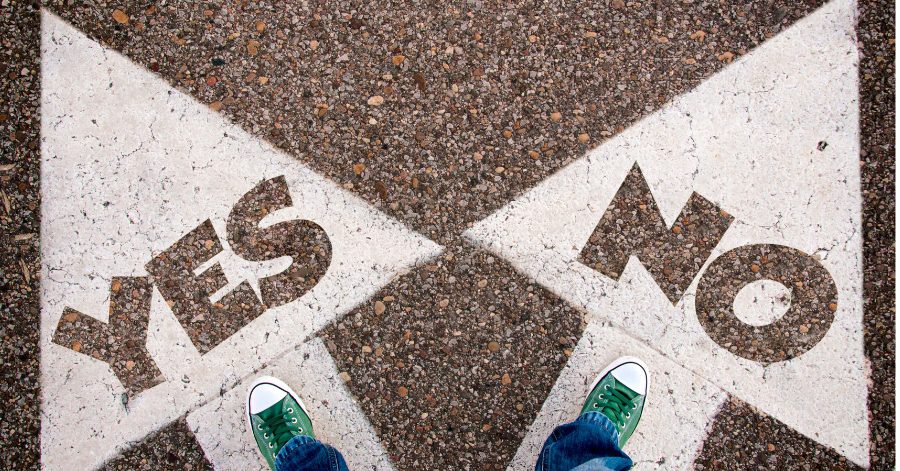 Decision Making With Yes Or No Wheel