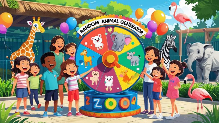 Rueda generadora de animales aleatorios: una ruleta aleatoria divertida ...